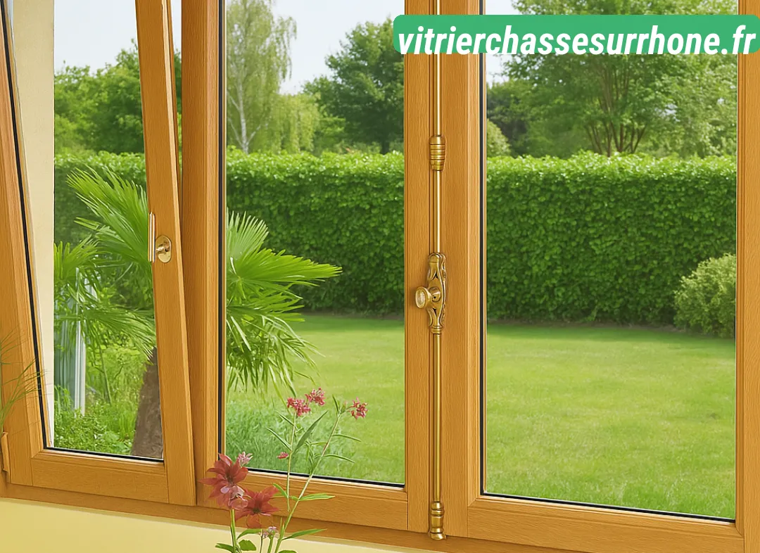 Installation de fenêtre en bois sur mesure Chasse-sur-Rhône