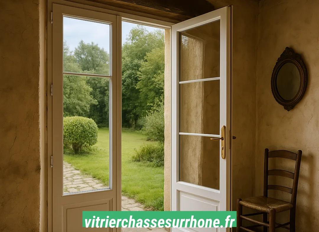 Installation de fenêtre en PVC Chasse-sur-Rhône